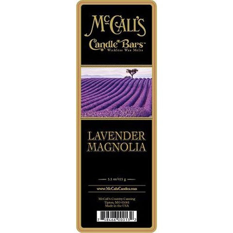 McCall's Candles Candle Bar 5.5 oz. - Lavender Magnolia at FreeShippingAllOrders.com - McCall's Candles - Wax Melts