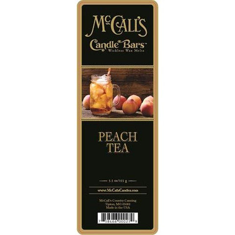 McCall's Candles Candle Bar 5.5 oz. - Peach Tea at FreeShippingAllOrders.com - McCall's Candles - Wax Melts