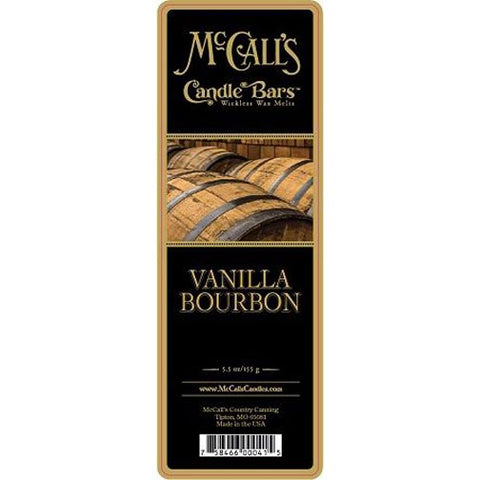 McCall's Candles Candle Bar 5.5 oz. - Vanilla Bourbon at FreeShippingAllOrders.com - McCall's Candles - Wax Melts