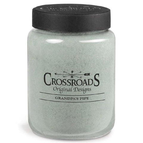 Crossroads Classic Candle 26 Oz. - Grandpa's Pipe at FreeShippingAllOrders.com - Crossroads - Candles