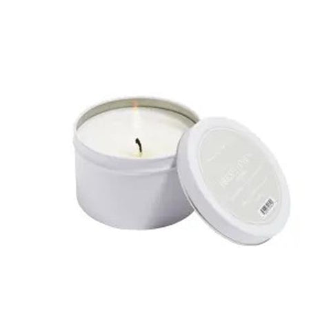 Hillhouse Naturals Soy Candle Tin 5 Oz. - Fresh Linen at FreeShippingAllOrders.com - Hillhouse Naturals - Candles