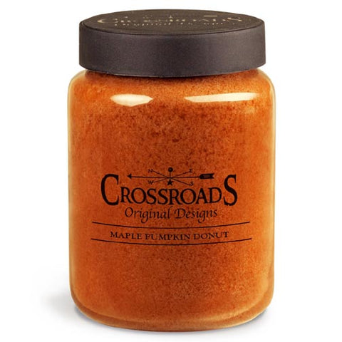 Crossroads Classic Candle 26 Oz. - Maple Pumpkin Donut at FreeShippingAllOrders.com - Crossroads - Candles