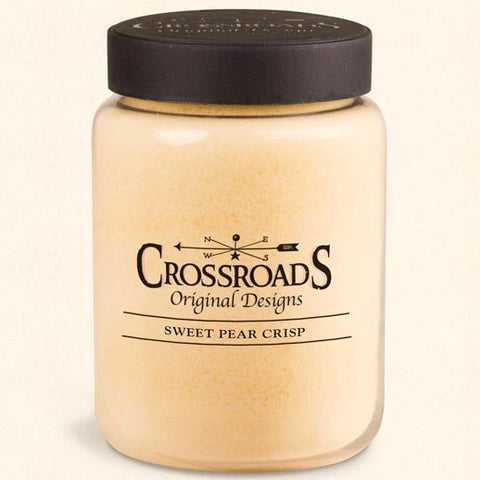 Crossroads Classic Candle 26 Oz. - Sweet Pear Crisp