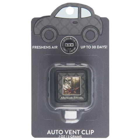 Bridgewater Candle Auto Vent Clip - Afternoon Retreat at FreeShippingAllOrders.com - Bridgewater Candles - Car Air Fresheners
