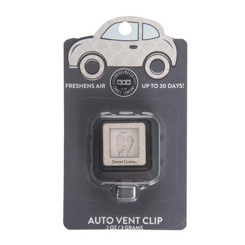 Bridgewater Candle Auto Vent Clip - Sweet Grace at FreeShippingAllOrders.com - Bridgewater Candles - Car Air Fresheners