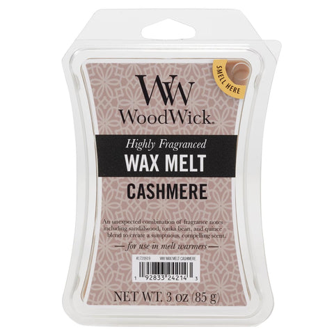 Woodwick Wax Melt 3 Oz. - Cashmere at FreeShippingAllOrders.com - Woodwick Candles - Wax Melts