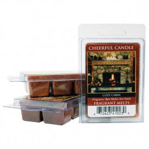 Keepers of the Light Cheerful Candle Fragrant Melts - Cozy Cabin at FreeShippingAllOrders.com - Keepers of the Light - Wax Melts