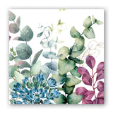 Michel Design Works Paper Cocktail Napkins - Eucalyptus & Mint at FreeShippingAllOrders.com - Michel Design Works - Cocktail Napkins