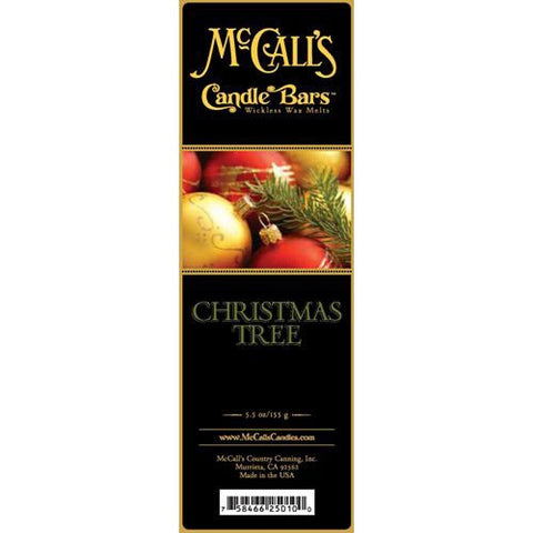McCall's Candles Candle Bar 5.5 oz. - Christmas Tree at FreeShippingAllOrders.com - McCall's Candles - Wax Melts