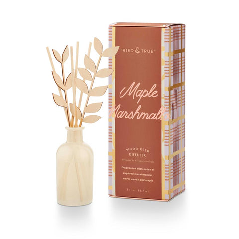 Illume Tried & True Leaf Reed Diffuser 3 Oz. - Maple Marshmallow at FreeShippingAllOrders.com - Illume - Reed Diffusers