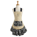 Design Imports Apron - Queen Bee Embroidered Ruffle at FreeShippingAllOrders.com - Design Imports - Apron