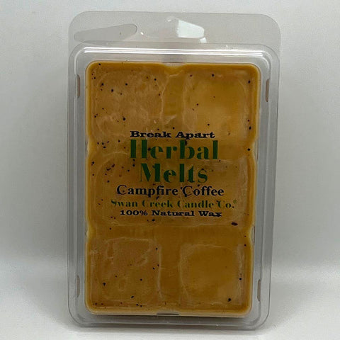 Swan Creek Candle Soy Drizzle Melt 5.25 Oz. - Campfire Coffee at FreeShippingAllOrders.com - Swan Creek Candles - Wax Melts