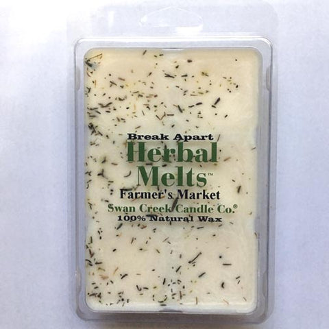 Swan Creek Candle Soy Drizzle Melt 5.25 Oz. - Farmer's Market at FreeShippingAllOrders.com - Swan Creek Candles - Wax Melts