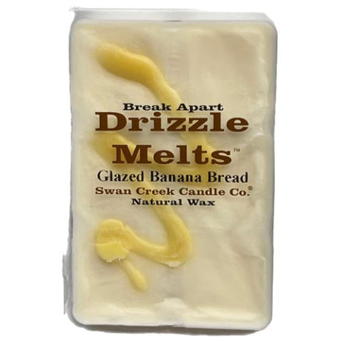 Swan Creek Candle Soy Drizzle Melt 5.25 Oz. - Glazed Banana Bread at FreeShippingAllOrders.com - Swan Creek Candles - Wax Melts
