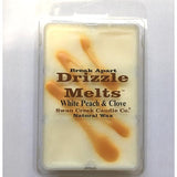 Swan Creek Candle Soy Drizzle Melt 5.25 Oz. - White Peach & Clove at FreeShippingAllOrders.com - Swan Creek Candles - Wax Melts