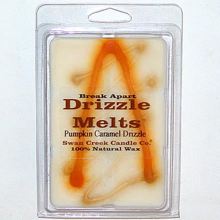 Swan Creek Candle Soy Drizzle Melt 5.25 Oz. - Pumpkin Caramel Drizzle at FreeShippingAllOrders.com - Swan Creek Candles - Wax Melts
