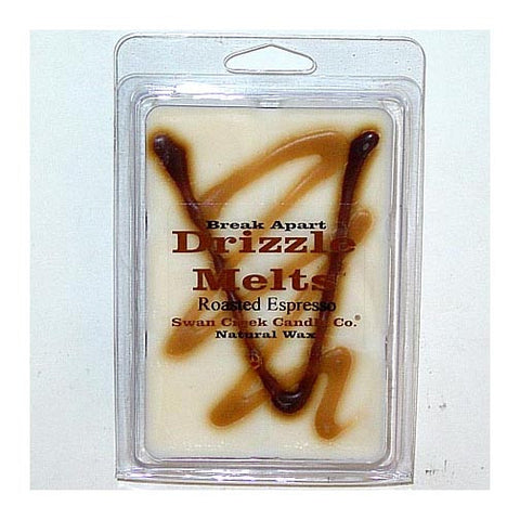 Swan Creek Candle Soy Drizzle Melt 5.25 Oz. Set of 6 - Roasted Espresso at FreeShippingAllOrders.com - Swan Creek Candles - Wax Melts