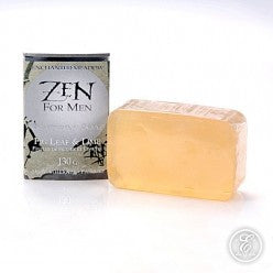 Enchanted Meadow Zen for Men Soap in Wrap 4.5 oz. - Fig Leaf & Lime at FreeShippingAllOrders.com - Enchanted Meadow - Men's Personal Care