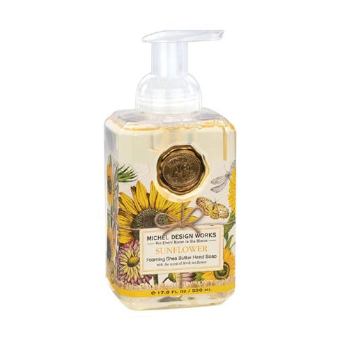 Michel Design Works Foaming Shea Butter Hand Soap 17.8 Oz. - Sunflower at FreeShippingAllOrders.com - Michel Design Works - Hand Soap
