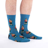 Good Luck Sock Men's Crew Socks - Mike Tyson Punch-Out!! at FreeShippingAllOrders.com - Good Luck Sock - Socks