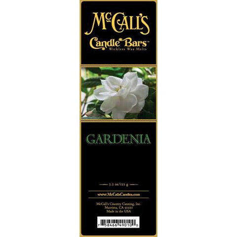 McCall's Candles Candle Bar 5.5 oz. - Gardenia at FreeShippingAllOrders.com - McCall's Candles - Wax Melts