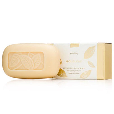 Thymes Luxurious Bath Soap 7.0 Oz. - Goldleaf at FreeShippingAllOrders.com - Thymes - Bar Soaps