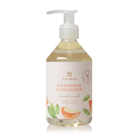 Thymes Hand Wash 9 oz. - Mandarin Coriander at FreeShippingAllOrders.com - Thymes - Hand Soap