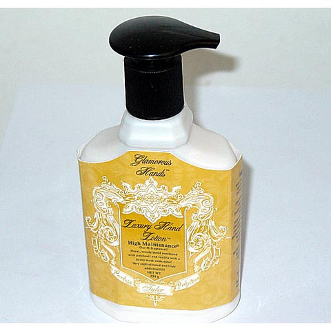 Tyler Candle Glamorous Luxury Hand Lotion 8 Oz. - High Maintenance at FreeShippingAllOrders.com - Tyler Candle - Hand Lotion