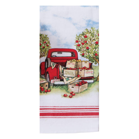 Kay Dee Designs Dual Purpose Towel - Apple Picking Truck at FreeShippingAllOrders.com - Kay Dee Designs - Kitchen Towels