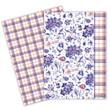 Michel Design Works Kitchen Towel - Paisley & Plaid Set of 2 at FreeShippingAllOrders.com - Michel Design Works - Kitchen Towels
