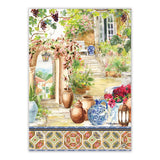 Michel Design Works Kitchen Towel - Tuscan Terrace at FreeShippingAllOrders.com - Michel Design Works - Kitchen Towels
