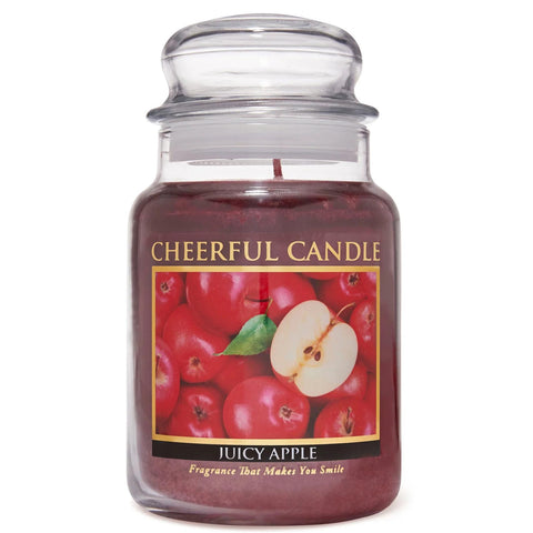 Cheerful Candle 24 Oz. Jar - Juicy Apple