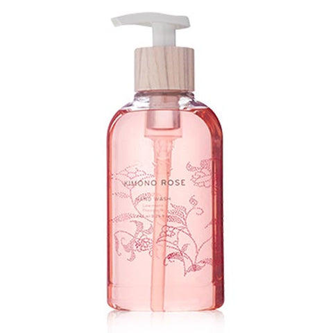 Thymes Hand Wash 8.25 oz. - Kimono Rose at FreeShippingAllOrders.com - Thymes - Hand Soap