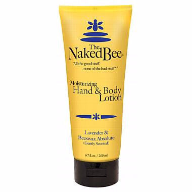 Naked Bee Hand & Body Lotion 6.7 Oz. - Lavender & Beeswax Absolute at FreeShippingAllOrders.com - Naked Bee - Hand Lotion