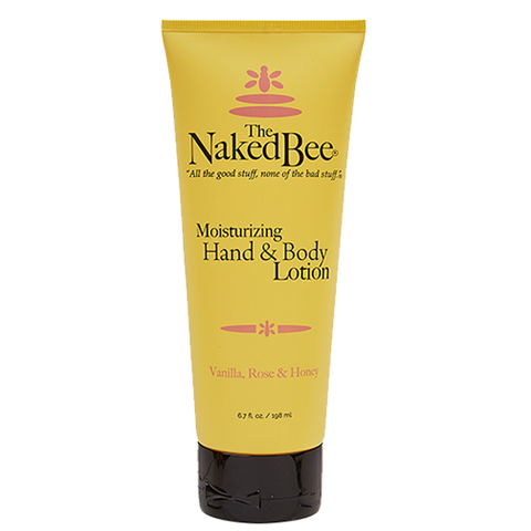 Naked Bee Hand & Body Lotion 6.7 Oz. - Vanilla Rose & Honey at FreeShippingAllOrders.com - Naked Bee - Hand Lotion