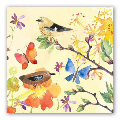 Michel Design Works Paper Luncheon Napkins - Birds & Butterflies at FreeShippingAllOrders.com - Michel Design Works - Luncheon Napkins