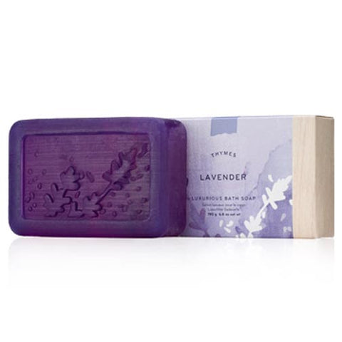 Thymes Luxurious Bath Soap 6.8 Oz. - Lavender at FreeShippingAllOrders.com - Thymes - Bar Soaps