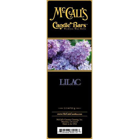 McCall's Candles Candle Bar 5.5 oz. - Lilac at FreeShippingAllOrders.com - McCall's Candles - Wax Melts