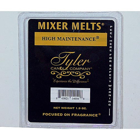 Tyler Candle Mixer Melts Box of 14 - High Maintenance at FreeShippingAllOrders.com - Tyler Candle - Wax Melts