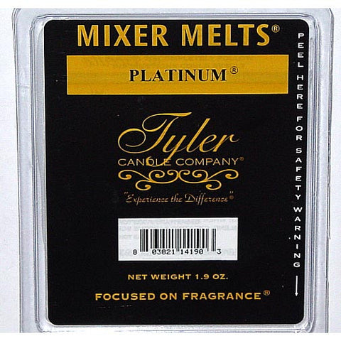 Tyler Candle Mixer Melts Set of 4 - Platinum at FreeShippingAllOrders.com - Tyler Candle - Wax Melts