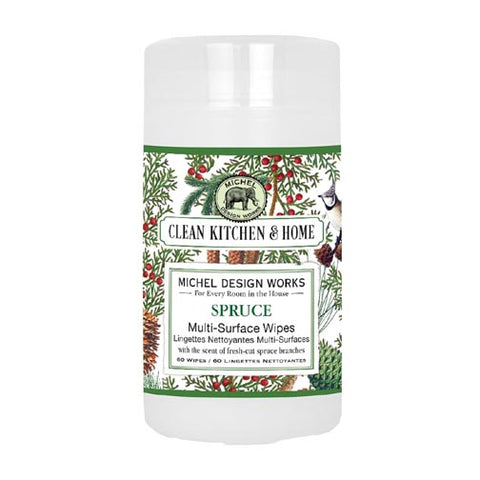 Michel Design Works Multi-Surface Wipes - Spruce at FreeShippingAllOrders.com - Michel Design Works - Cleaners