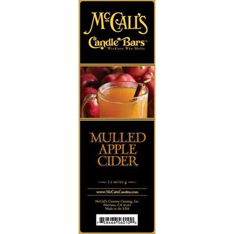 McCall's Candles Candle Bar 5.5 oz. - Mulled Apple Cider at FreeShippingAllOrders.com - McCall's Candles - Wax Melts