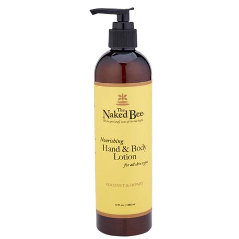 Naked Bee Hand & Body Lotion 12 Oz. - Coconut & Honey at FreeShippingAllOrders.com - Naked Bee - Hand Lotion