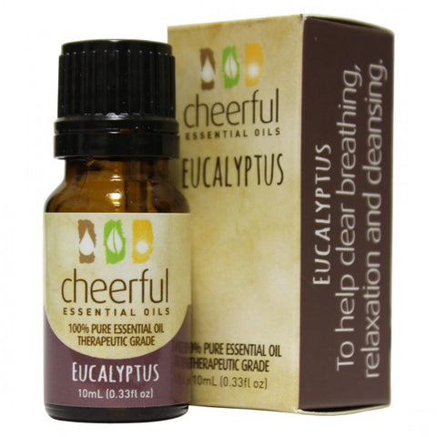 Keepers of the Light Cheerful Essential Oil 10 ml - Eucalyptus at FreeShippingAllOrders.com - Keepers of the Light - Home Fragrance Oil