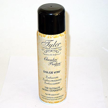 Tyler Candle 4 Oz. Chambre Parfum - Dolce Vita at FreeShippingAllOrders.com - Tyler Candle - Room Spray