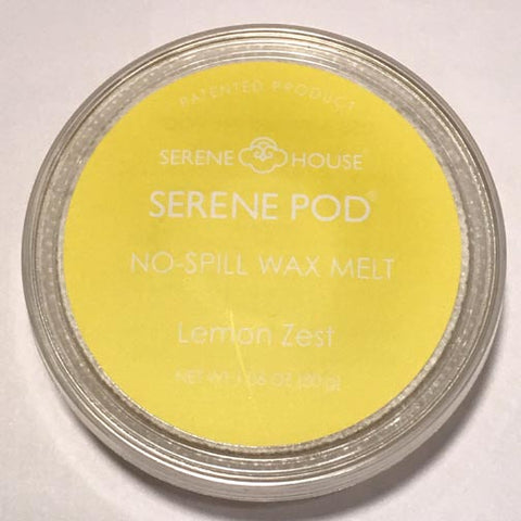 Serene House Serene Pod 2018 Style 30g - Lemon Zest at FreeShippingAllOrders.com - Serene House - Wax Melts