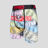 PSD Underwear Boxer Briefs - Money Game at FreeShippingAllOrders.com - PSD Underwear - Boxer Briefs