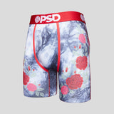 PSD Underwear Boxer Briefs - Tie Dye Roses at FreeShippingAllOrders.com - PSD Underwear - Boxer Briefs