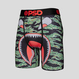 PSD Underwear Boxer Briefs - Warface Tiger Camo at FreeShippingAllOrders.com - PSD Underwear - Boxer Briefs