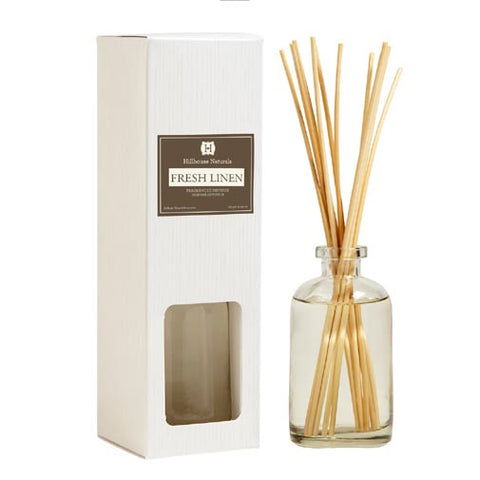 Hillhouse Naturals Reed Diffuser 6 Oz. - Fresh Linen at FreeShippingAllOrders.com - Hillhouse Naturals - Reed Diffusers
